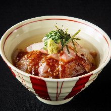 Tai chazuke (sea bream and rice with tea)