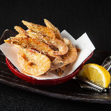 Fried shiba shrimp