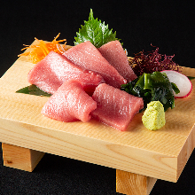 Fatty bluefin tuna sashimi