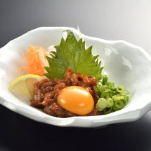 Horse meat tartare