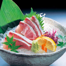 Amberjack sashimi