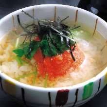 Ochazuke(rice with tea)