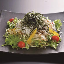 Whitebait salad