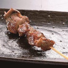 Grilled gizzard skewer