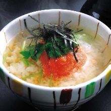 Ochazuke(rice with tea)