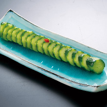 Pickled whole cucumber