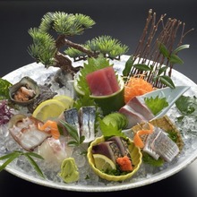 Assorted sashimi