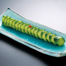 Pickled whole cucumber