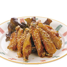 Fried chicken wing tips