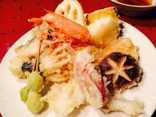 Assorted tempura