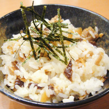 "Kashiwa" (Kyushu-style) chicken rice