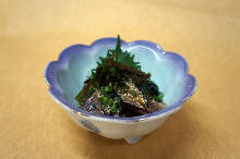 "Goma-saba" sesame-flavored mackerel (regional dish)