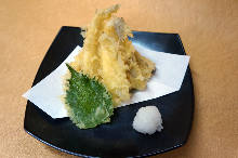 Smelt-whiting tempura