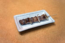 Pork rib skewer