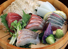 Assorted sashimi, 5 kinds