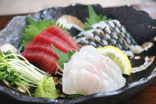 Assorted sashimi, 3 kinds