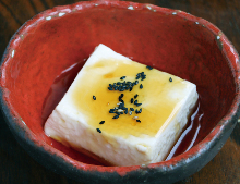 Okinawan peanut tofu