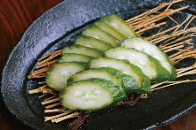 Pickled whole cucumber