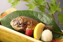 Grilled fish