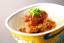 Simmered beef tendon