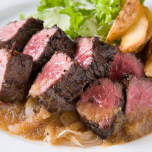 Diced steak Diced steak