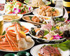 Hanazakari All You Can Eat & Drink Course + Assorted Dishes + Assorted Sashimi delivered directly from production centers or Deluxe Sashimi Boat of your choice