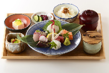 Sashimi meal set