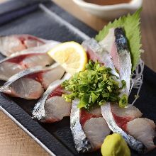 "Goma-saba" sesame-flavored mackerel (regional dish)