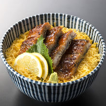 Sweet broiled eel rice bowl