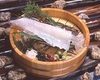 Whole squid sashimi (direct from Yobuko), served with tentacle tempura