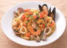 Seafood pepperoncino