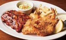  BBQ Ribs & Fried Shrimp