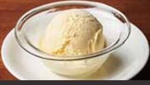 Vanilla ice cream