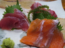 Assorted sashimi, 3 kinds