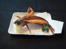 Fried banana fish