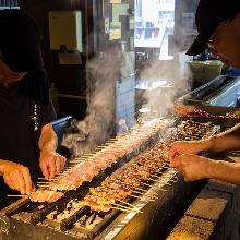 Assorted grilled chicken skewers, 7 kinds