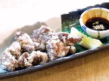 Deep-fried beef tongue