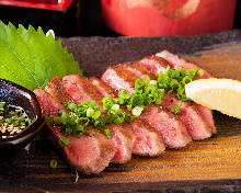 Beef tongue steak