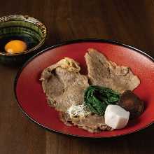Loin sukiyaki