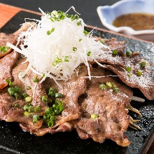 Grilled beef tongue