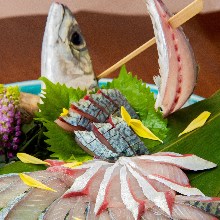 "Goma-saba" sesame-flavored mackerel (regional dish)