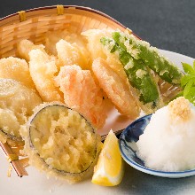 Assorted tempura