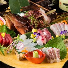 Assorted sashimi, 5 kinds