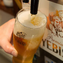 EBISU beer (the inside)