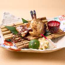 Grilled fish with Saikyo miso