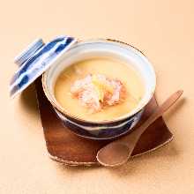 Crab custard