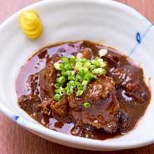Simmered beef organ meats