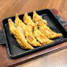 Bite-size gyoza