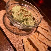 Avocado cream cheese dip