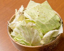 Cabbage and shiodare sauce